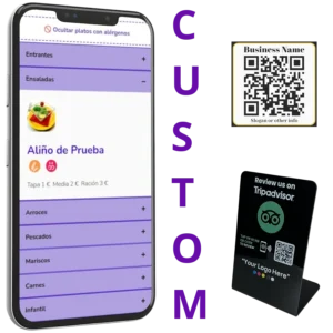 Qr Code Menu Custom