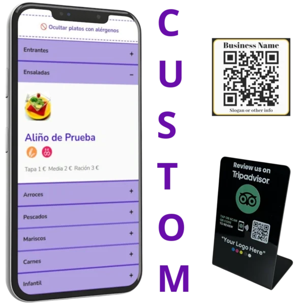 Qr Code Menu Custom