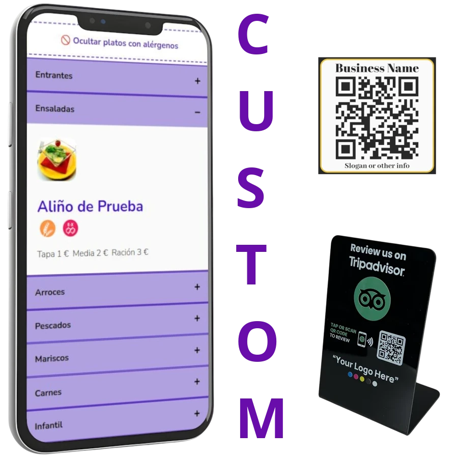 carta digital CUSTOM