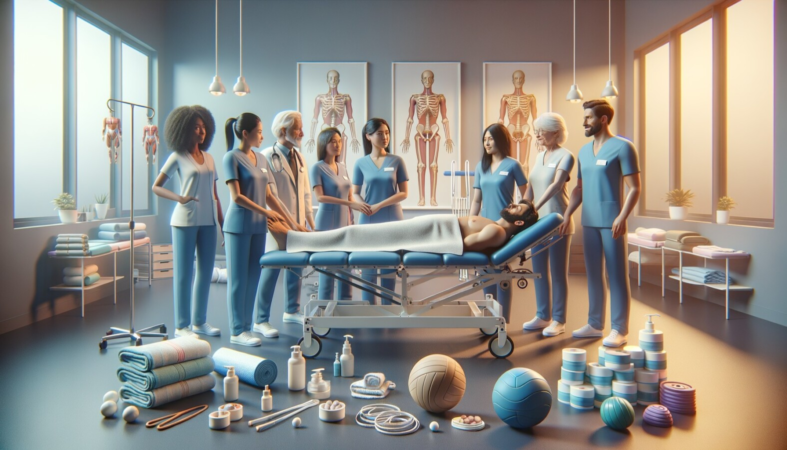 protocolo en centro de fisioterapia