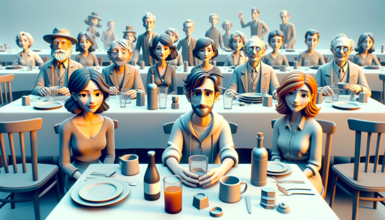 clientes de restaurante